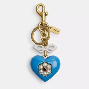 Coach Heart Bag Charm